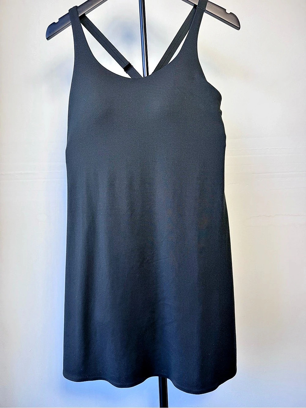 AIRism Uniqlo Black One Piece Athletic Active Dress Shorts Built in Bra Small